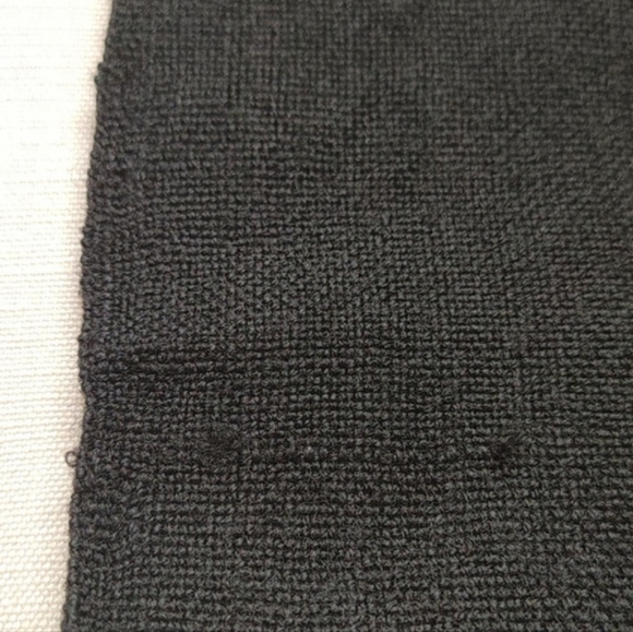 FINAL REDUCTION Native Hand Woven Black Wool Shawl w Embroidery - Picture 5 of 8